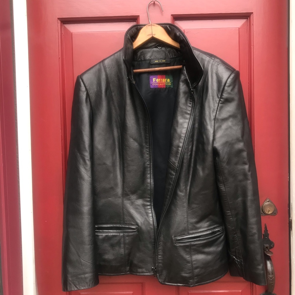 Leather jacket